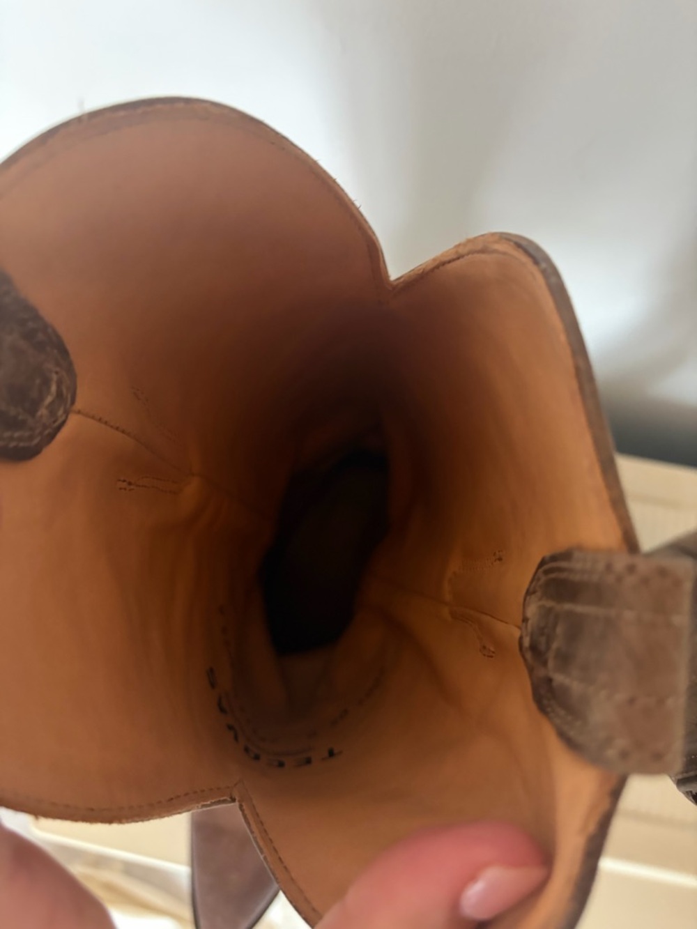 Tecovas The Annie Western Boot in Cafe - Picture 10 of 16